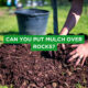 How to Effectively Put Mulch Over Rocks