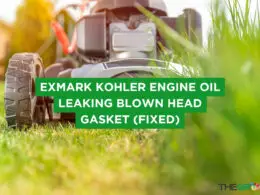 Exmark Kohler Engine Oil Leaking Blown Head Gasket (Fixed)