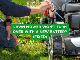 Lawn Mower Won't Turn Over With a New Battery (Fixed)