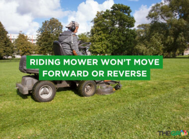 Riding Mower Won't Move Forward or Reverse (Fixed)