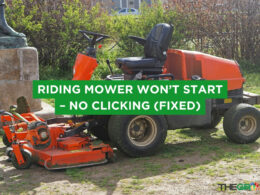 Riding Mower Won't Start - No Clicking (Fixed)