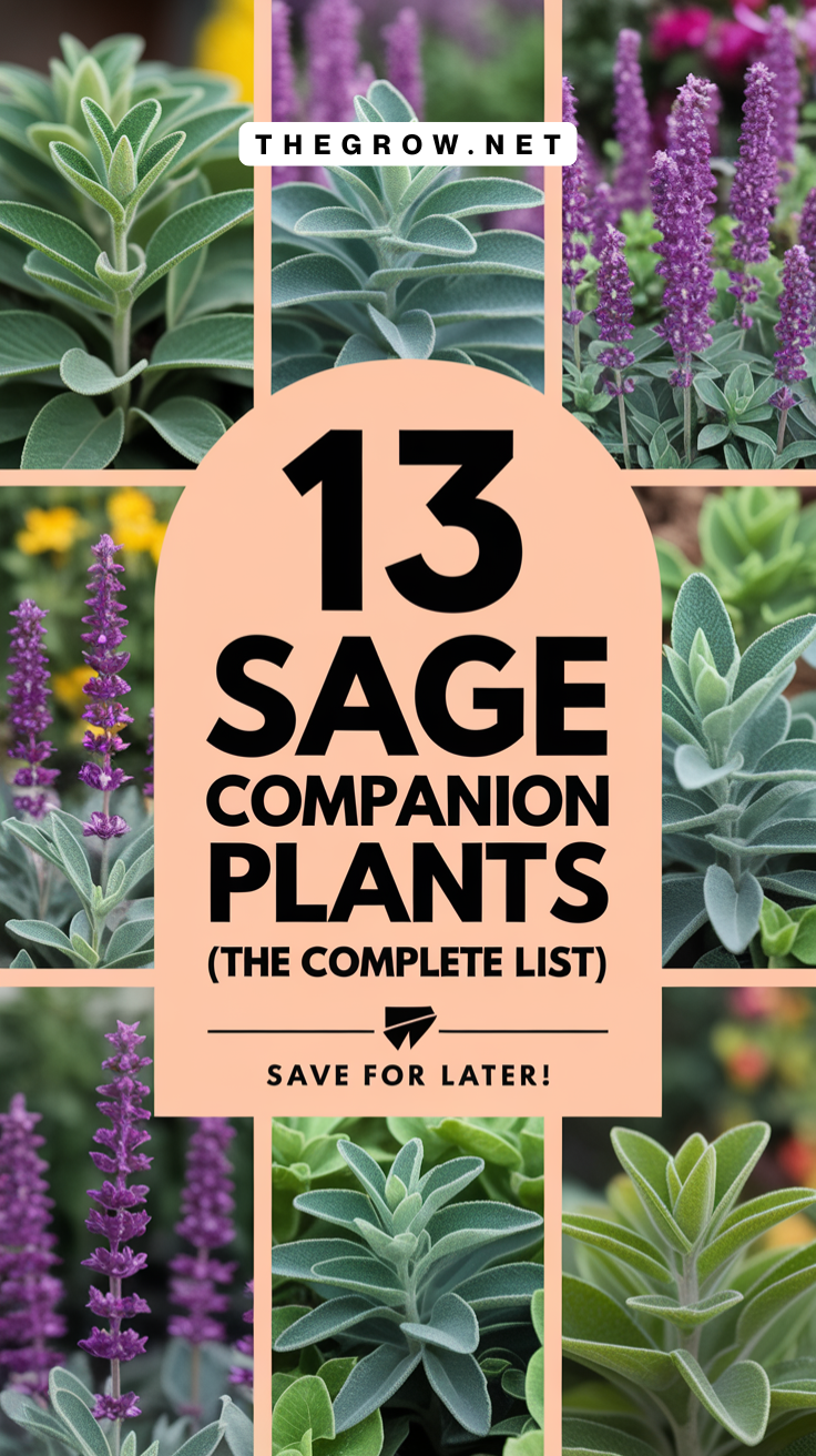 Sage Companion Plants-pin