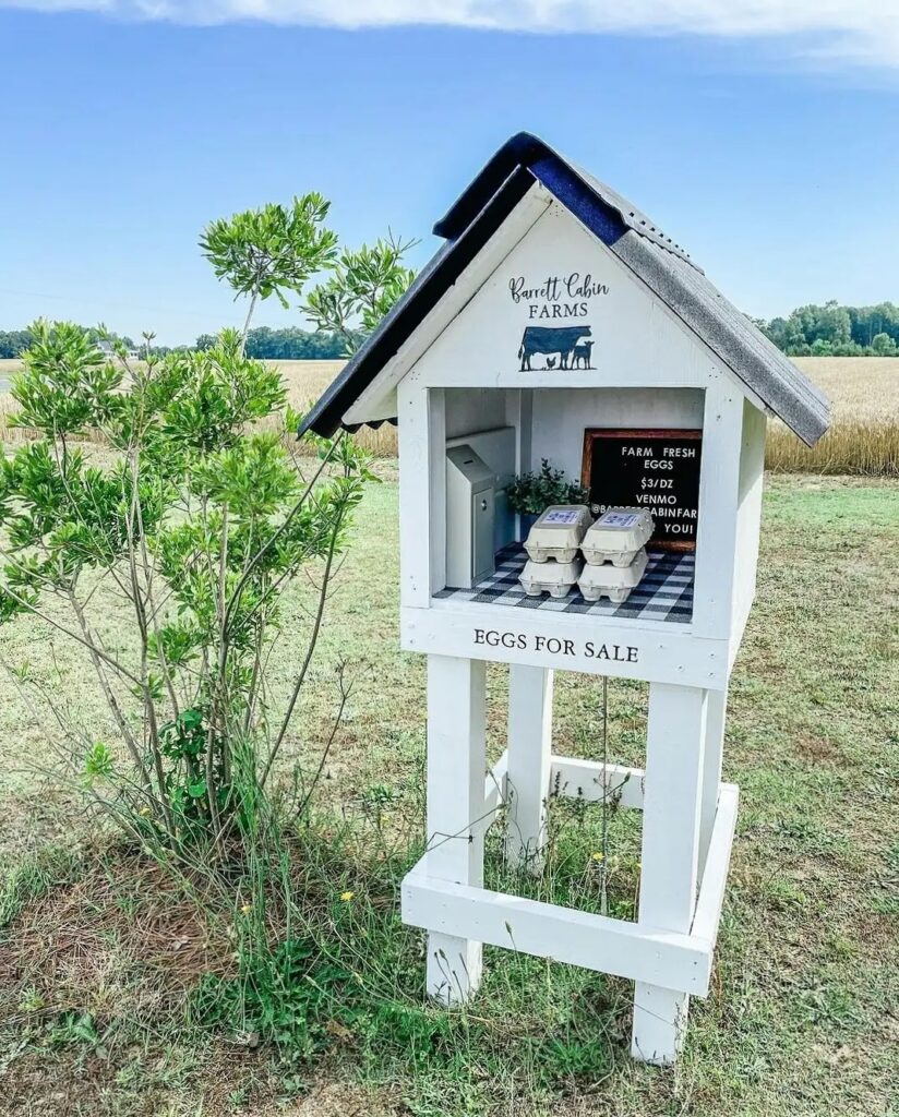 Cute Mail Post Farm Stand
