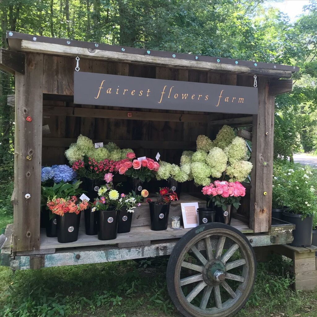 Flower Cart Roadside Stand