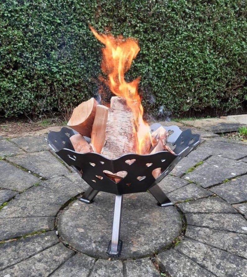 Handmade Star Design Fire Pit