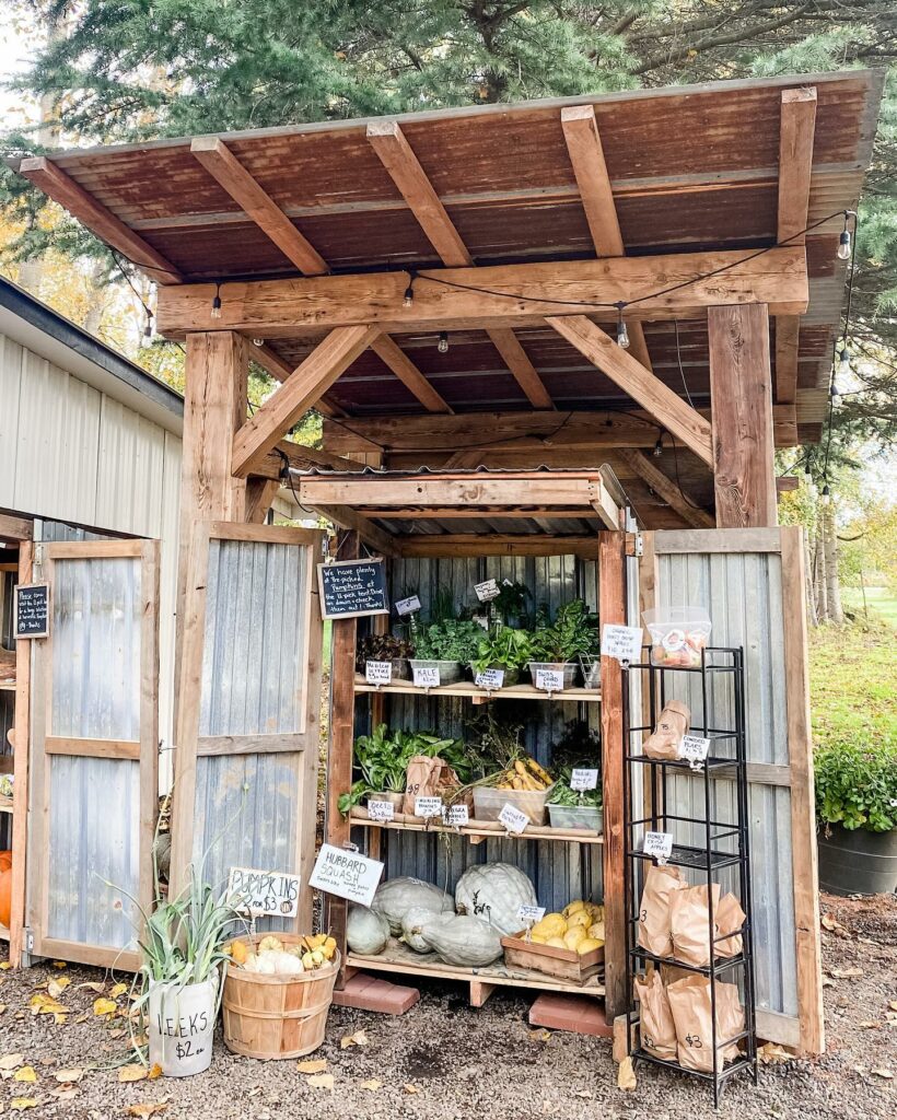 Hoop House Farm Stand