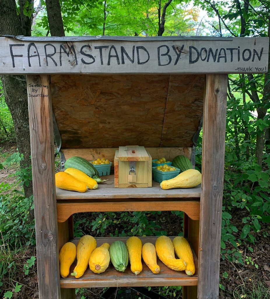 Shelves Roadside Farm Stand