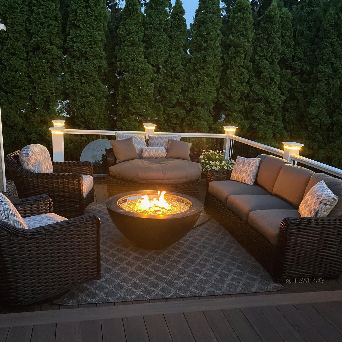 Small Stock Fire Pit