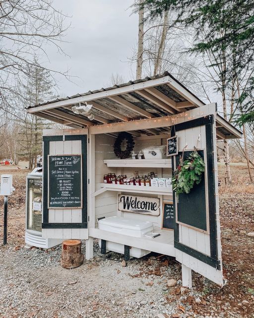 Large Box Farm Stand