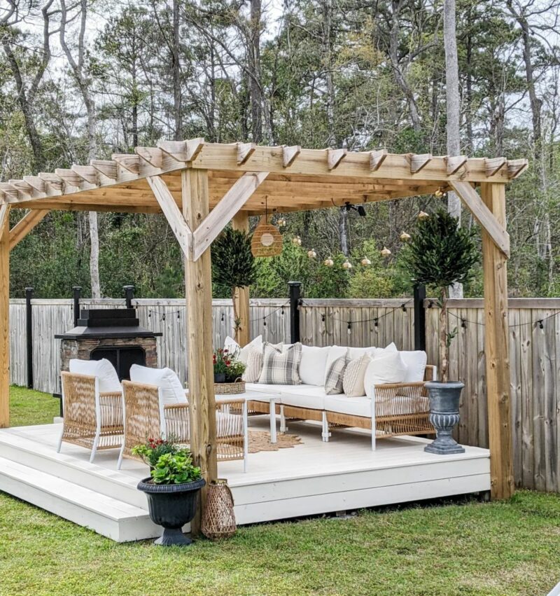 24 Ground-Level Deck Ideas You'll Love | TheGrow