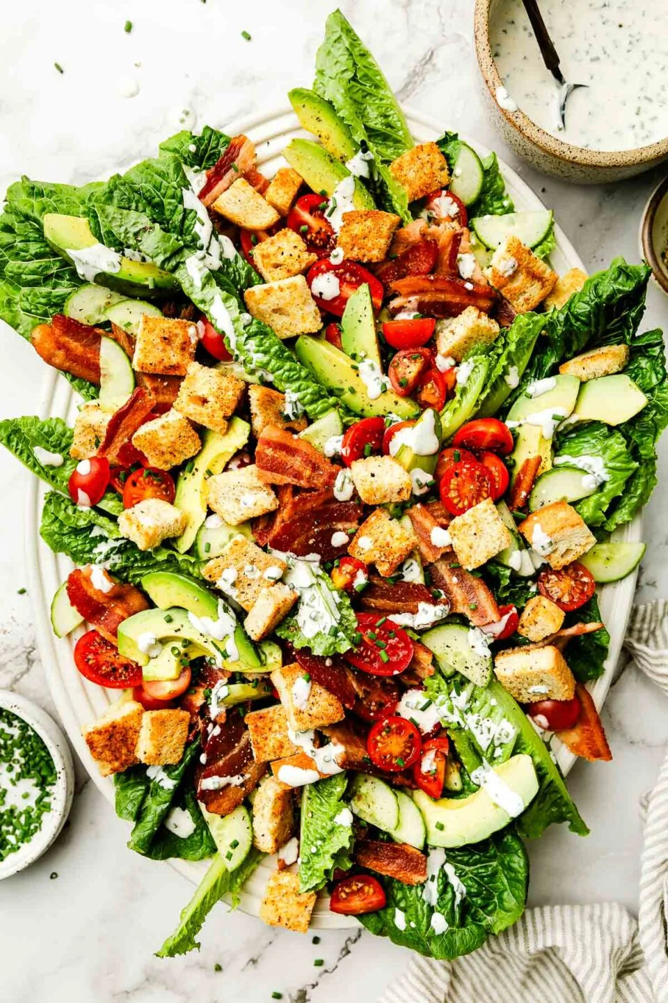 Breakfast BLT Salad