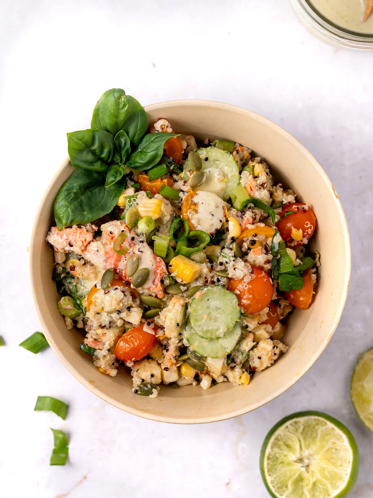 Salmon and Quinoa Power Salad