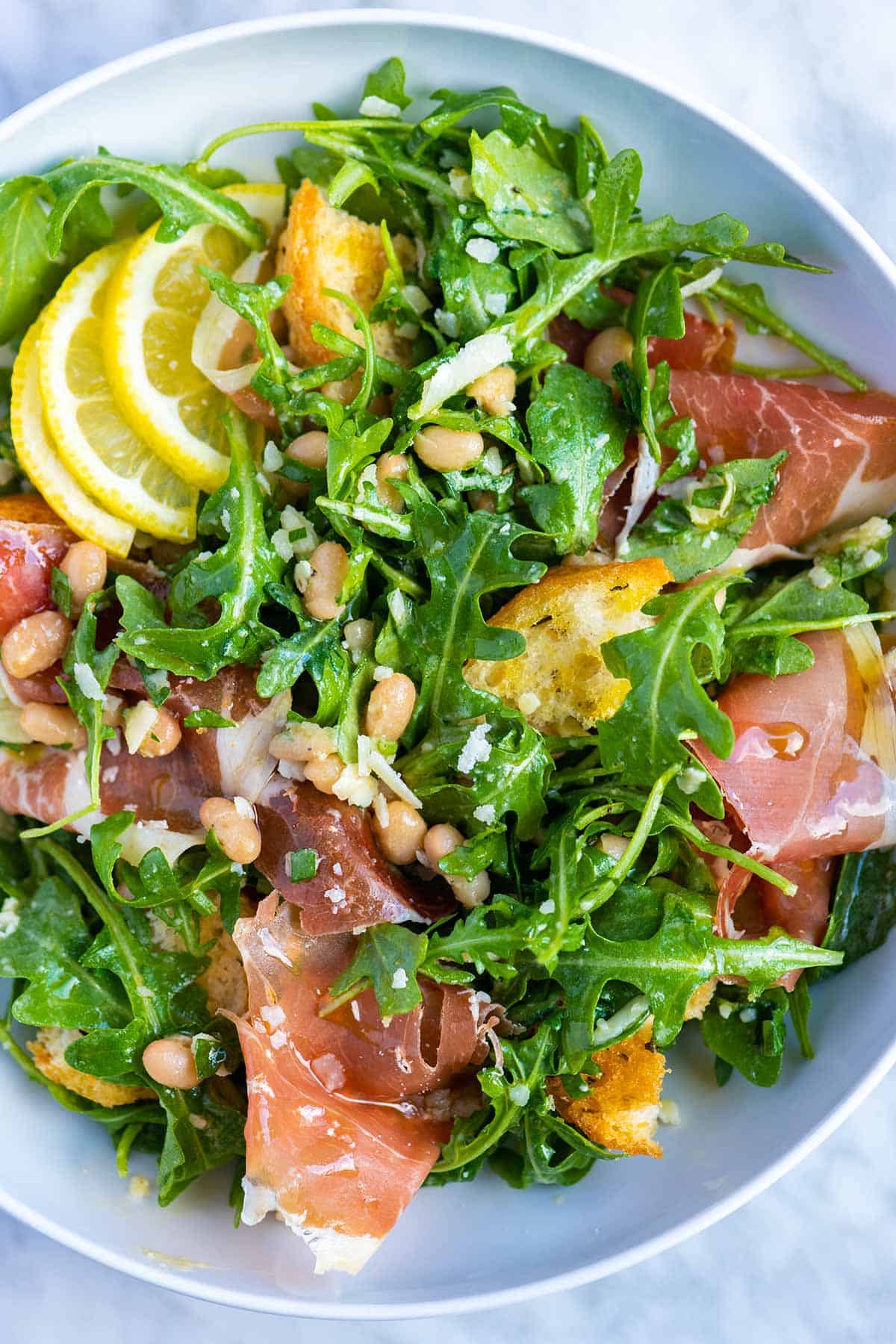 White Bean and Prosciutto Salad