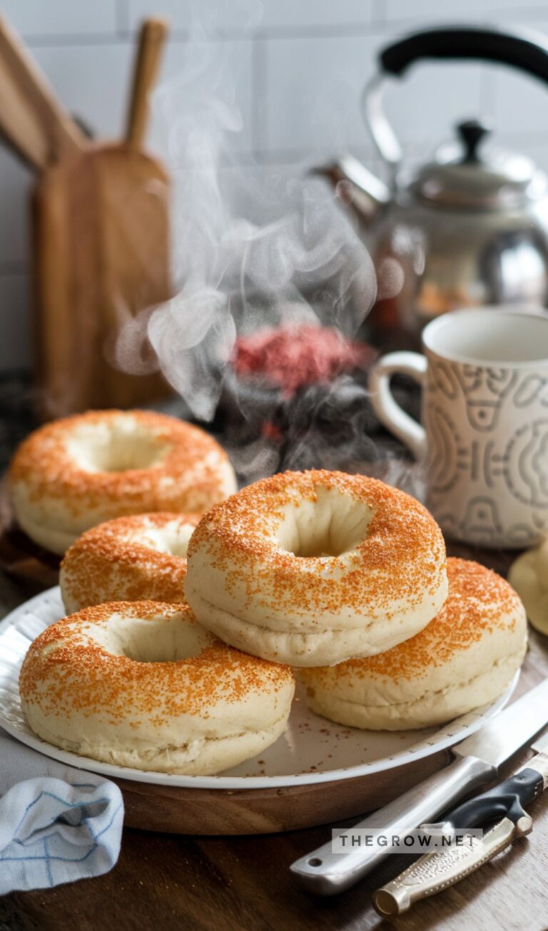 Cottage Cheese Bagels