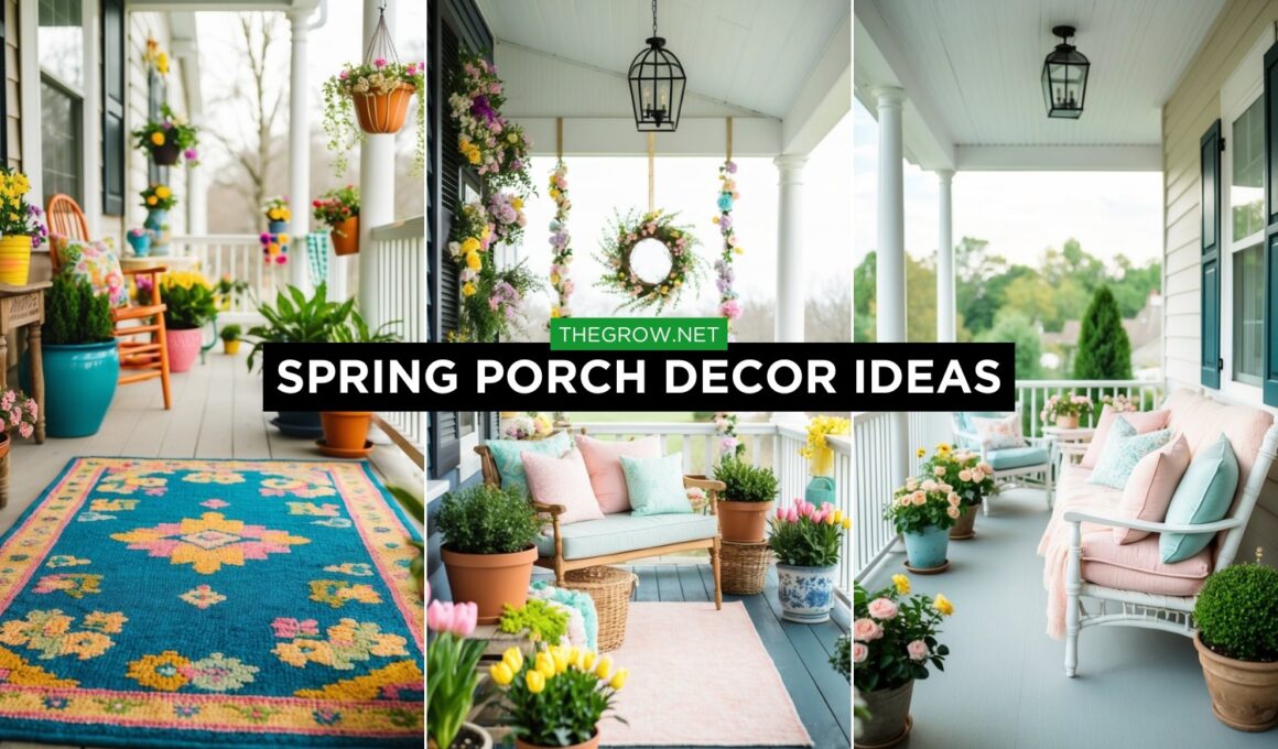 Spring Porch Decor Ideas