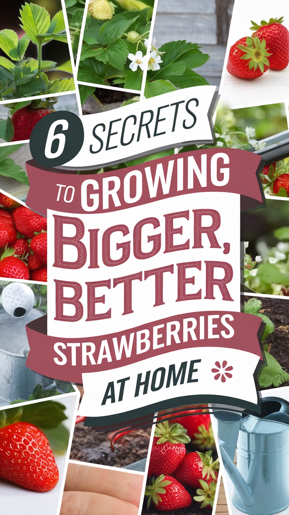 6 Secrets to Growing Bigger, Better Strawberries At Home-pin