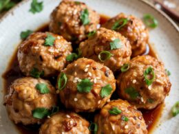 Asian Chicken Meatballs