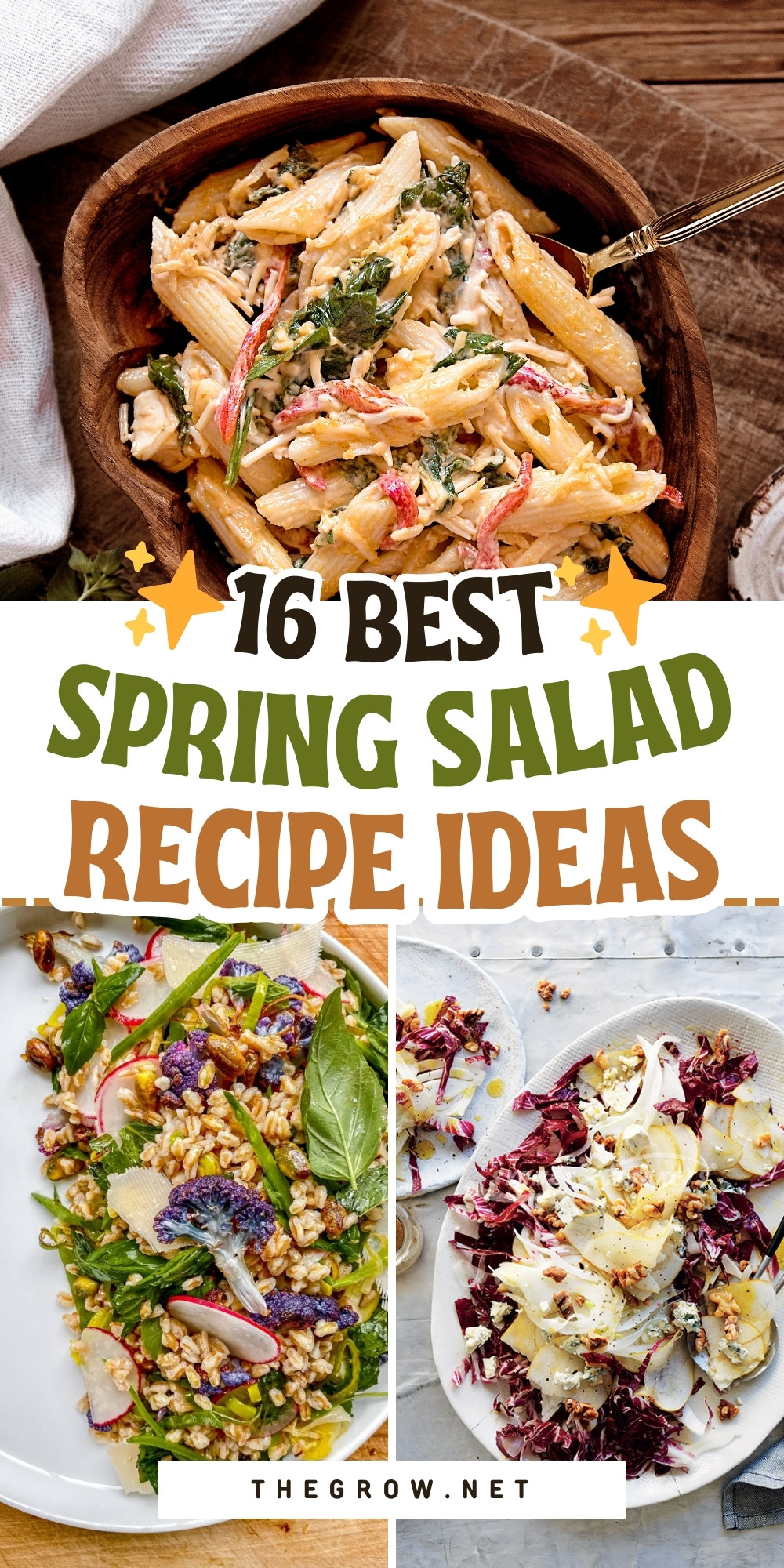 Best Spring Salad Recipes-pin