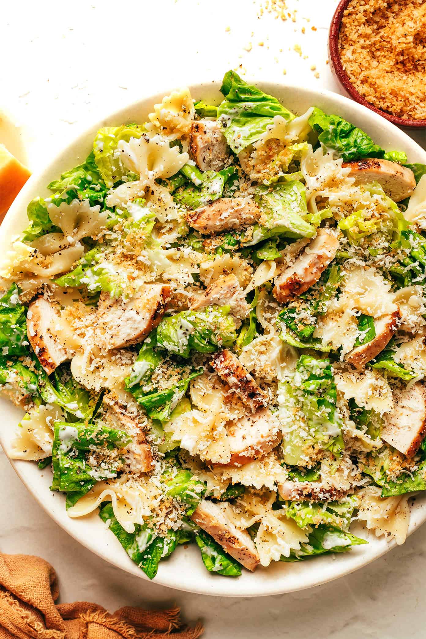 Chicken Caesar Pasta Salad
