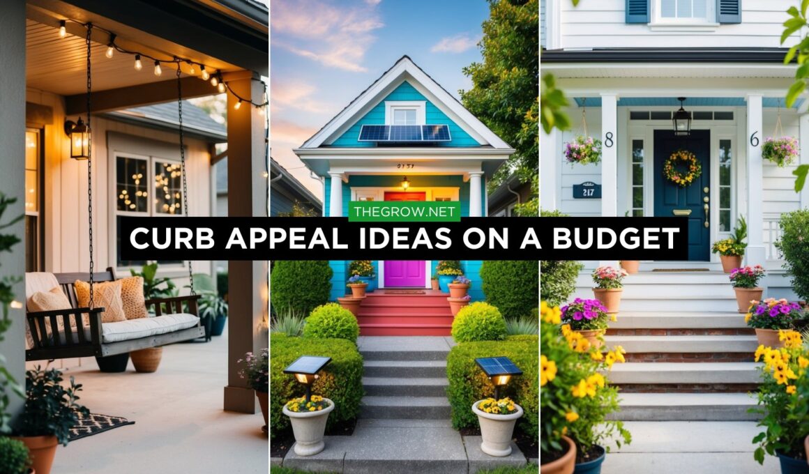 Curb Appeal Ideas on a Budget