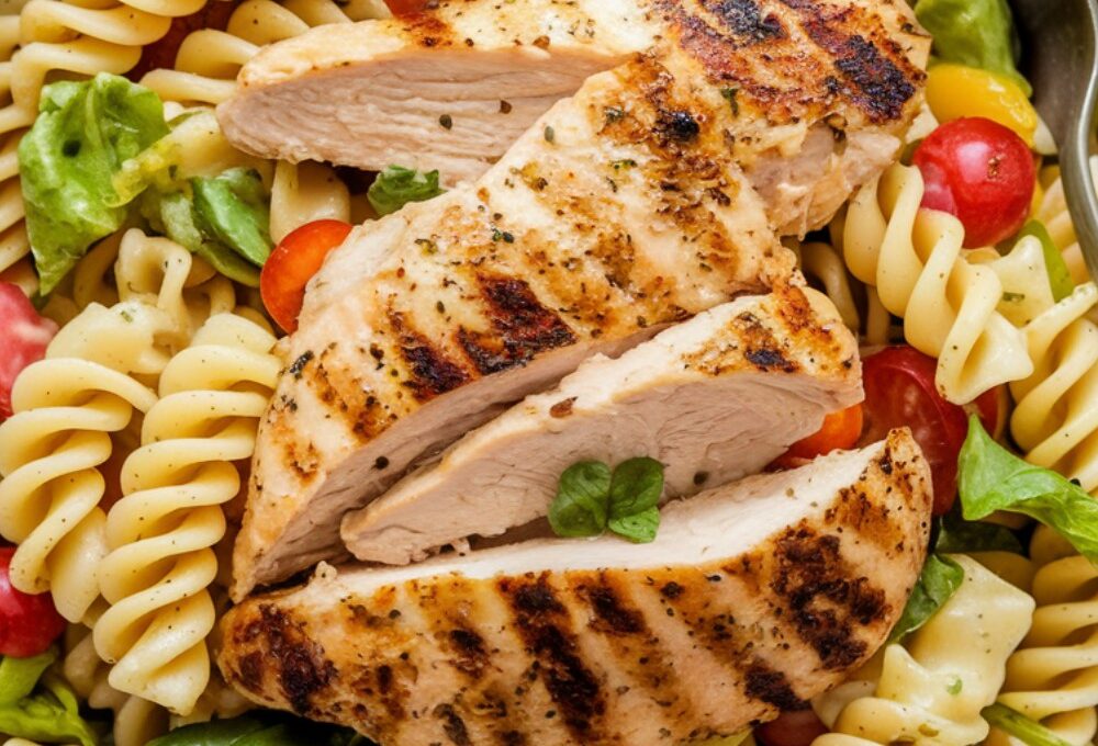 Delicious Protein Pasta Salad