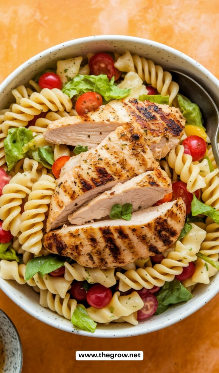 Delicious Protein Pasta Salad
