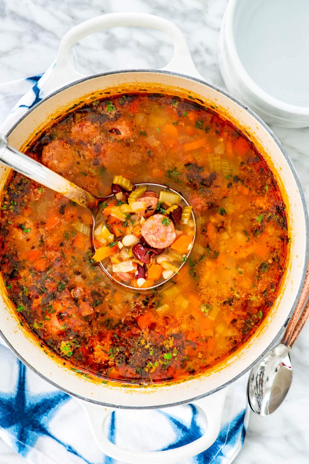 Hearty Bean and Sausage Stew