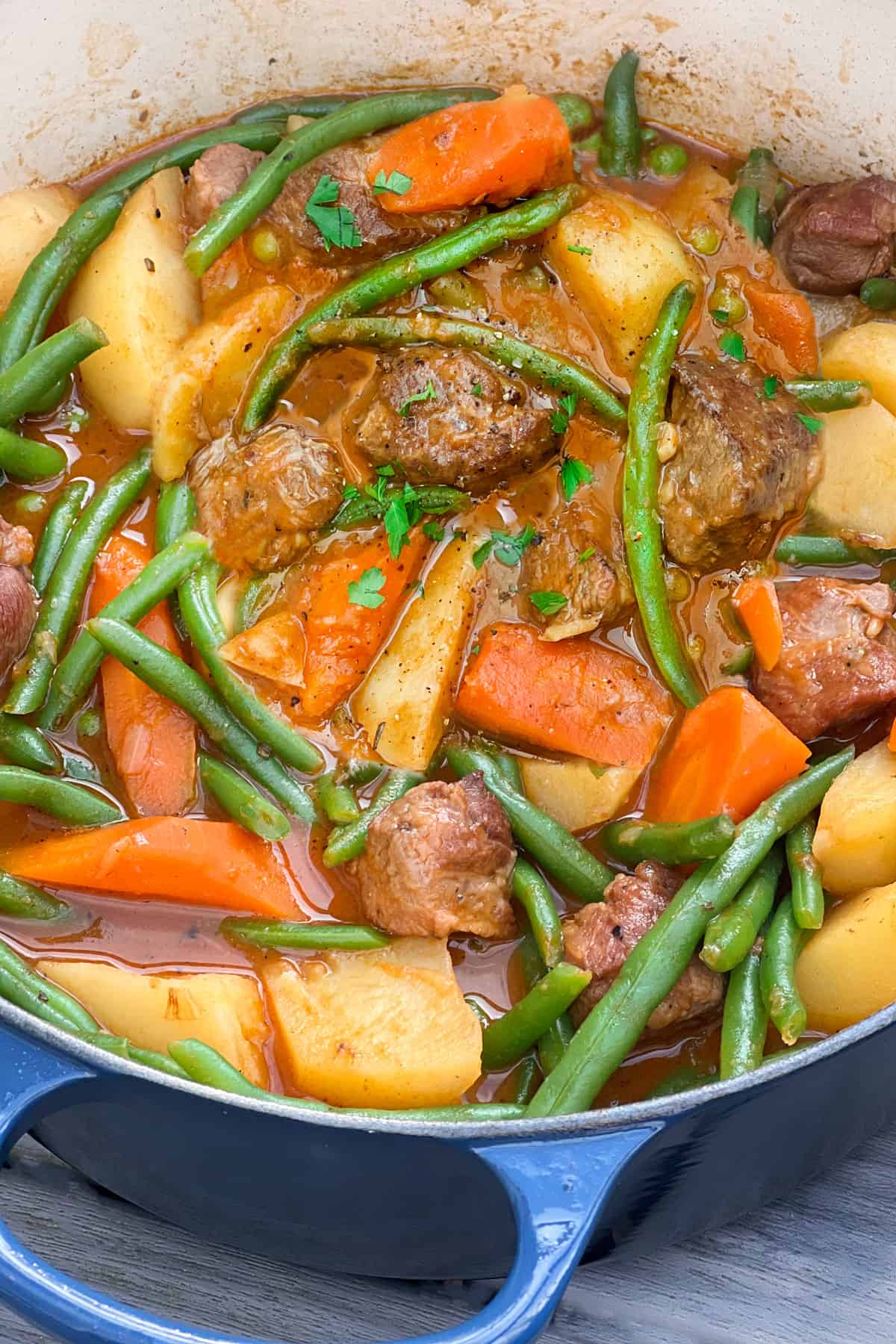 Spring Lamb Stew with Root Vegetables