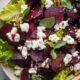 Roasted Beet and Lettuce Salad