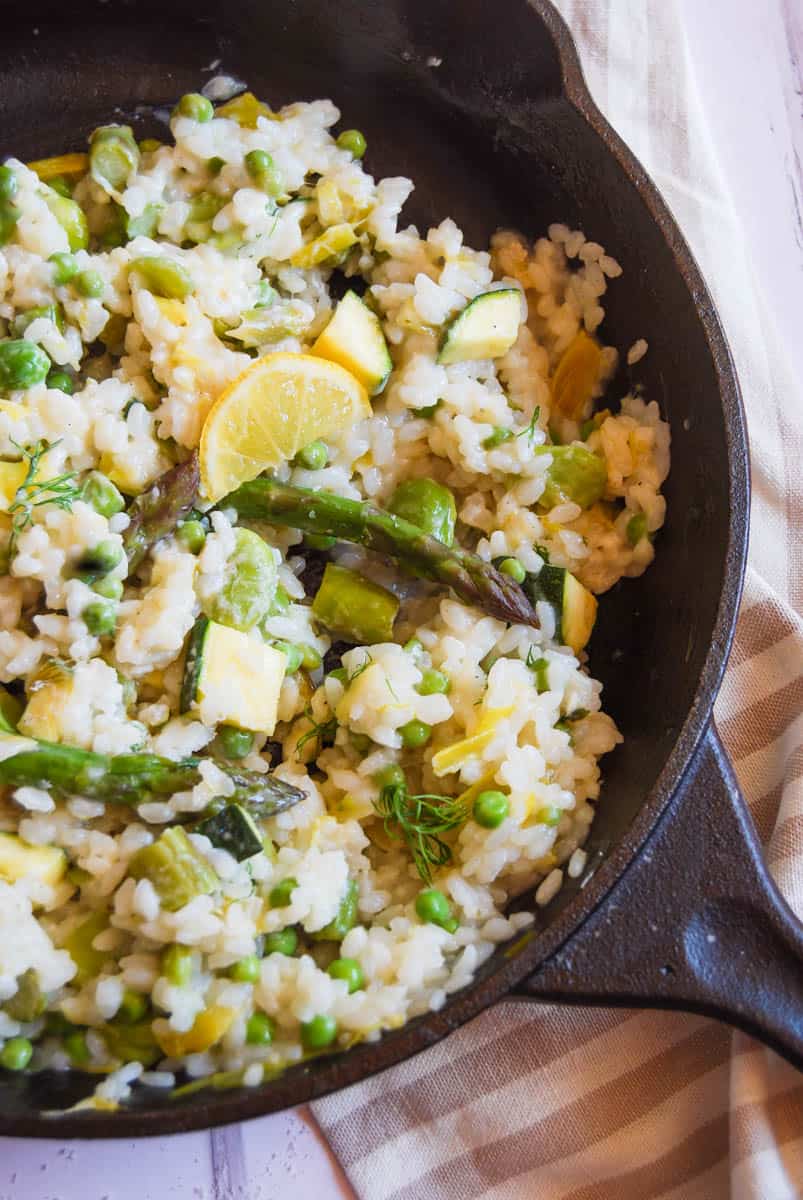 Spring Vegetable Risotto