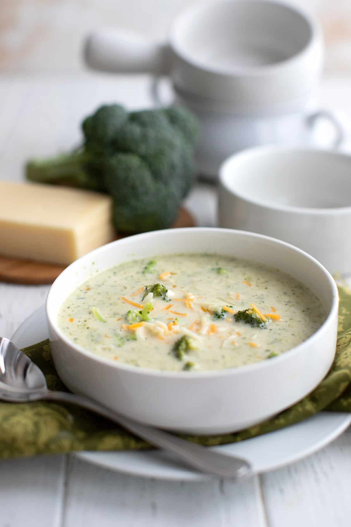 Keto Cottage Cheese Soup