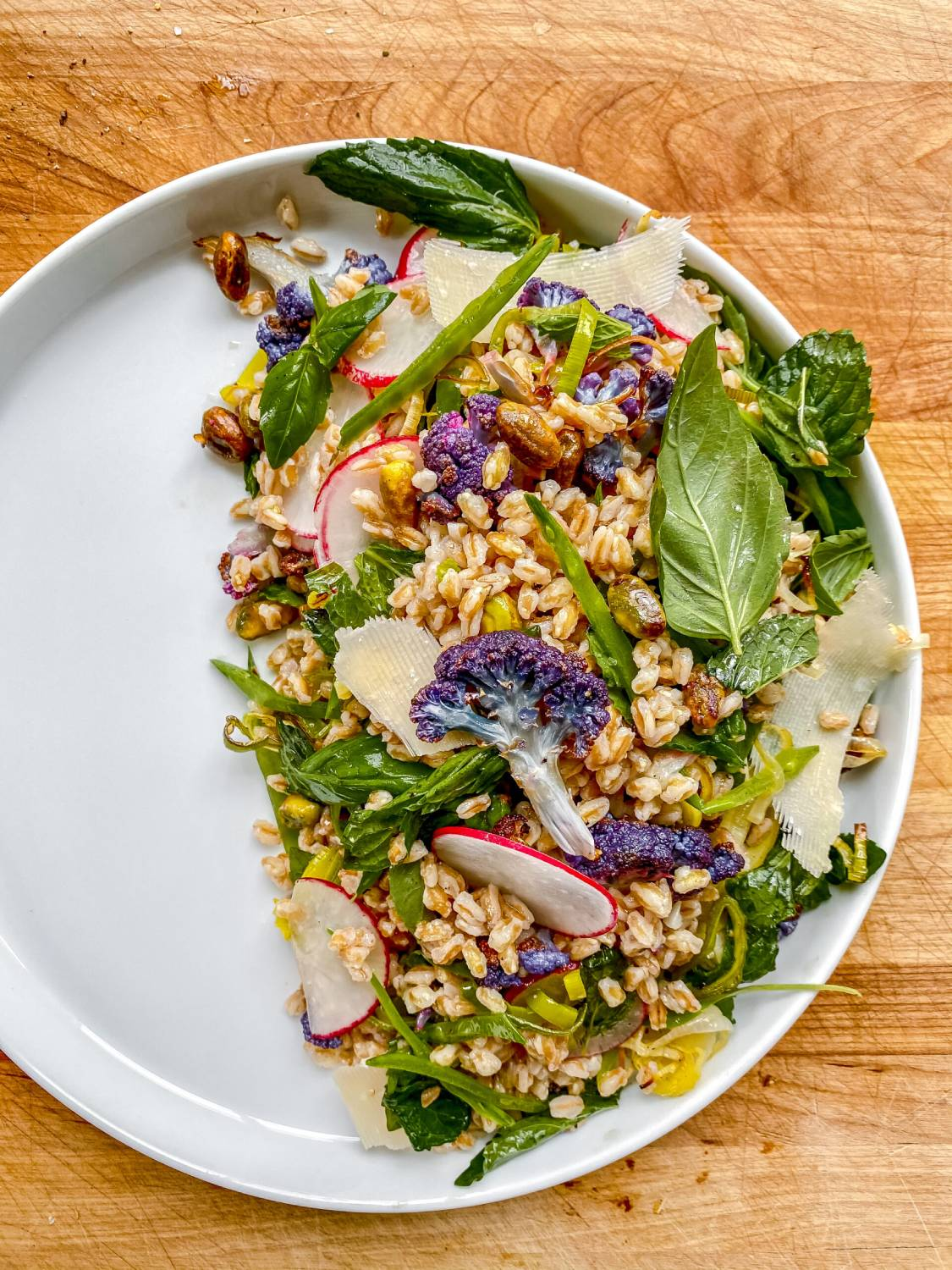 Spring Farro Salad