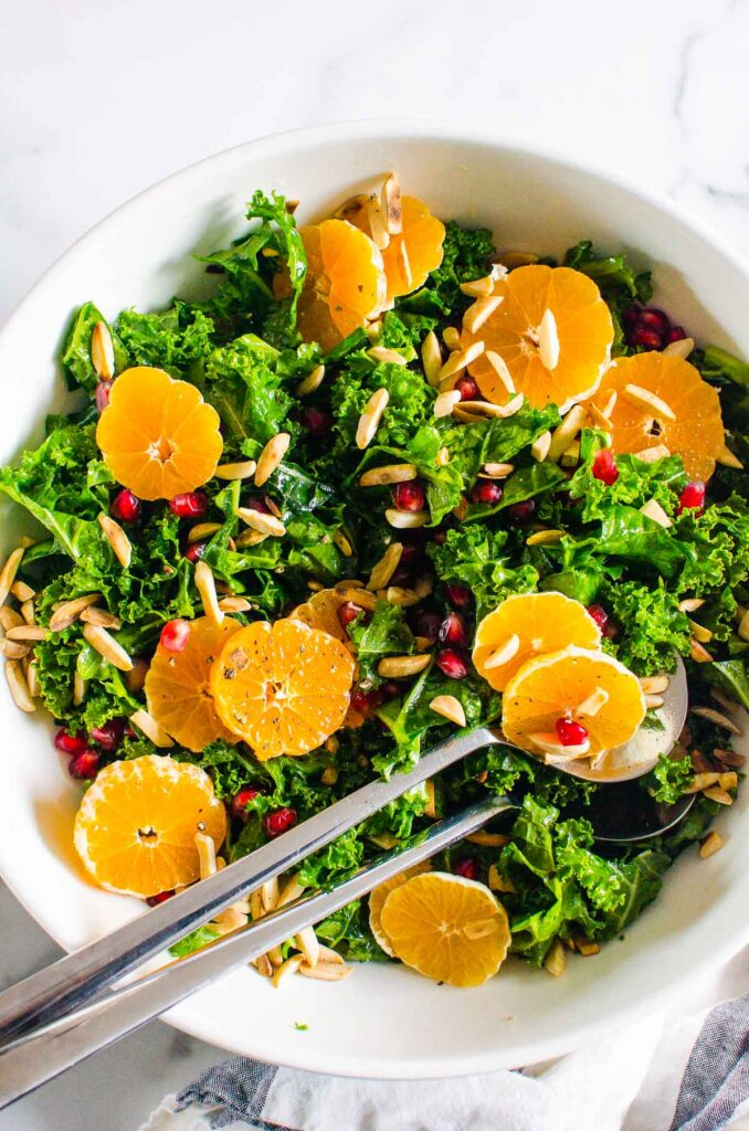 Baby Kale and Orange Salad