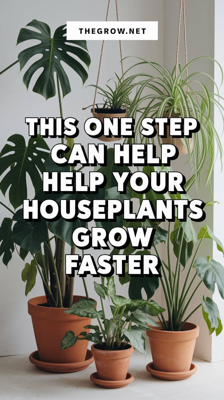This One Step Can Help Your Houseplants Grow Faster