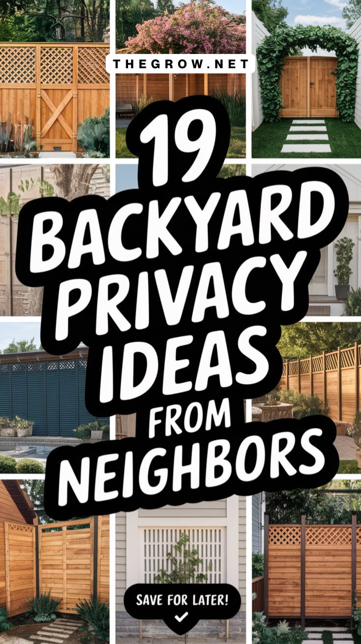 Backyard Privacy Ideas from Neighbors