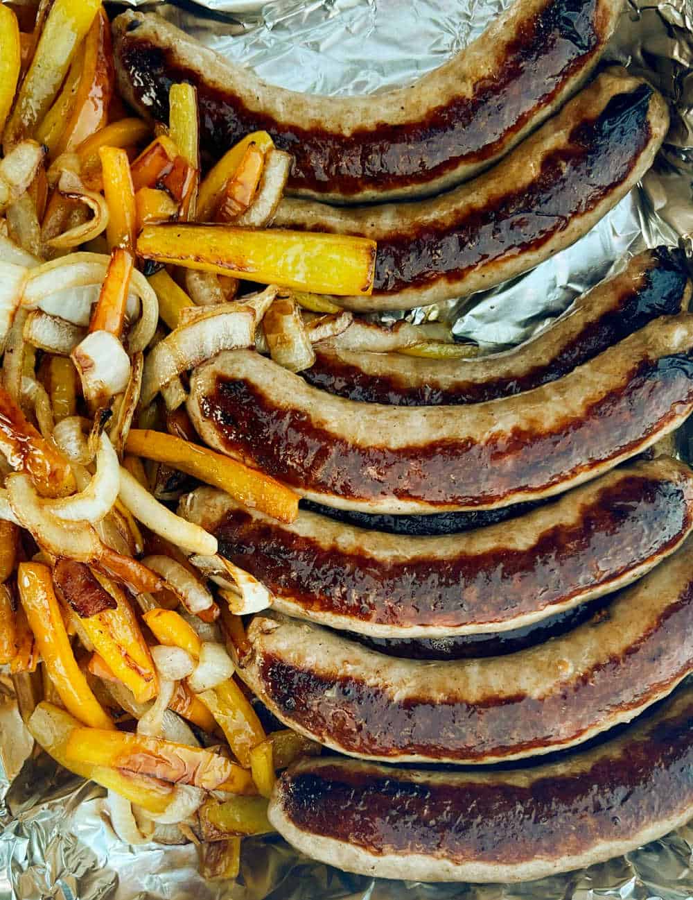 Blackstone Sausage and Pepper Hoagies
