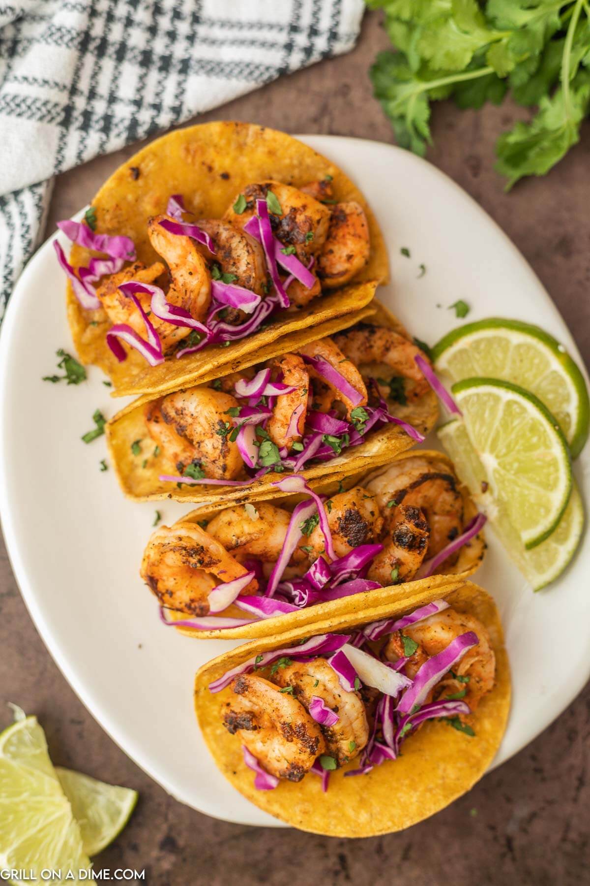 Blackstone Shrimp Tacos