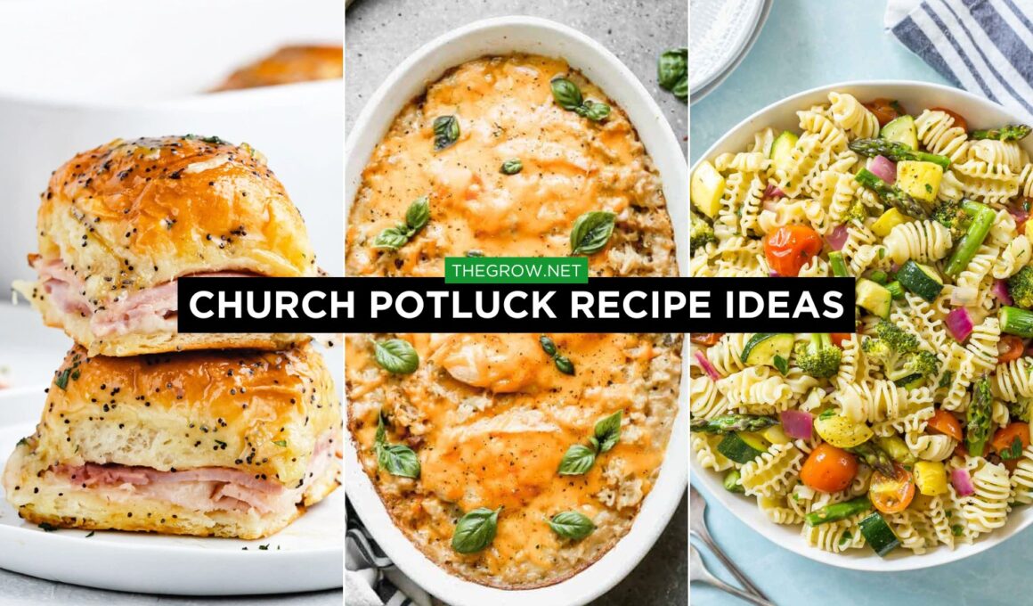 Church Potluck Recipe Ideas