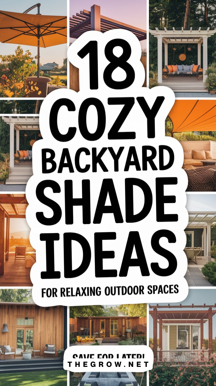 Cozy Backyard Shade Ideas for Relaxing Outdoor Spaces-pin