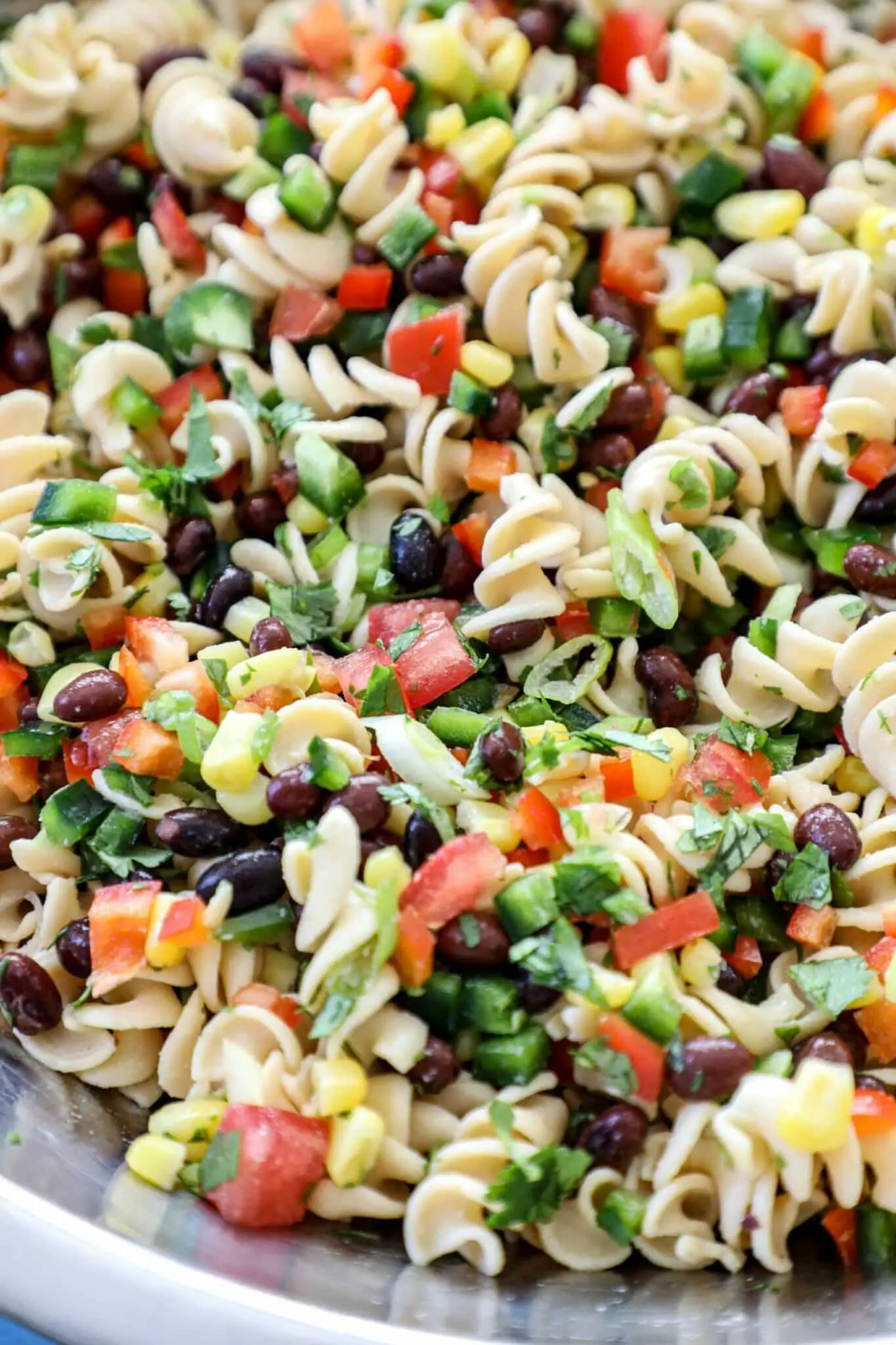 Creamy Southwest Pasta Salad with Chicken