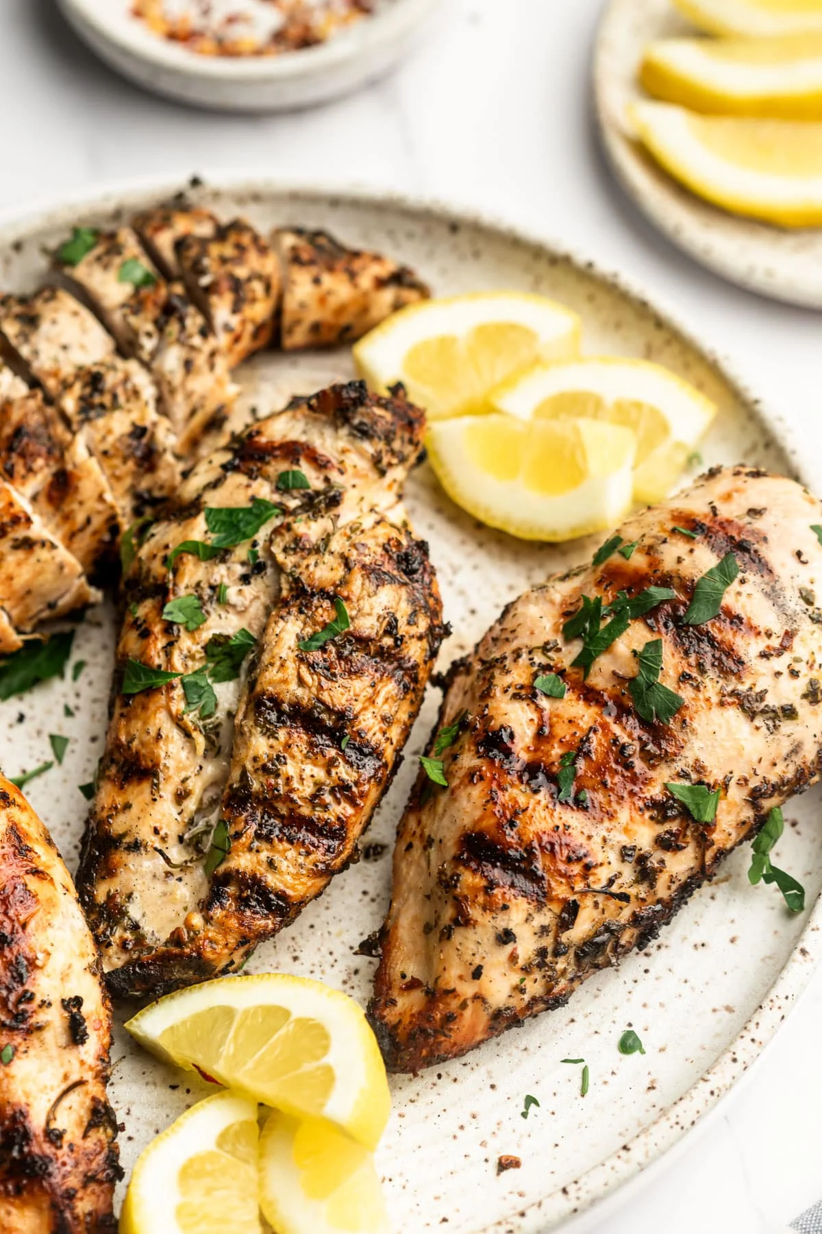 Grilled Lemon Herb Chicken Breast