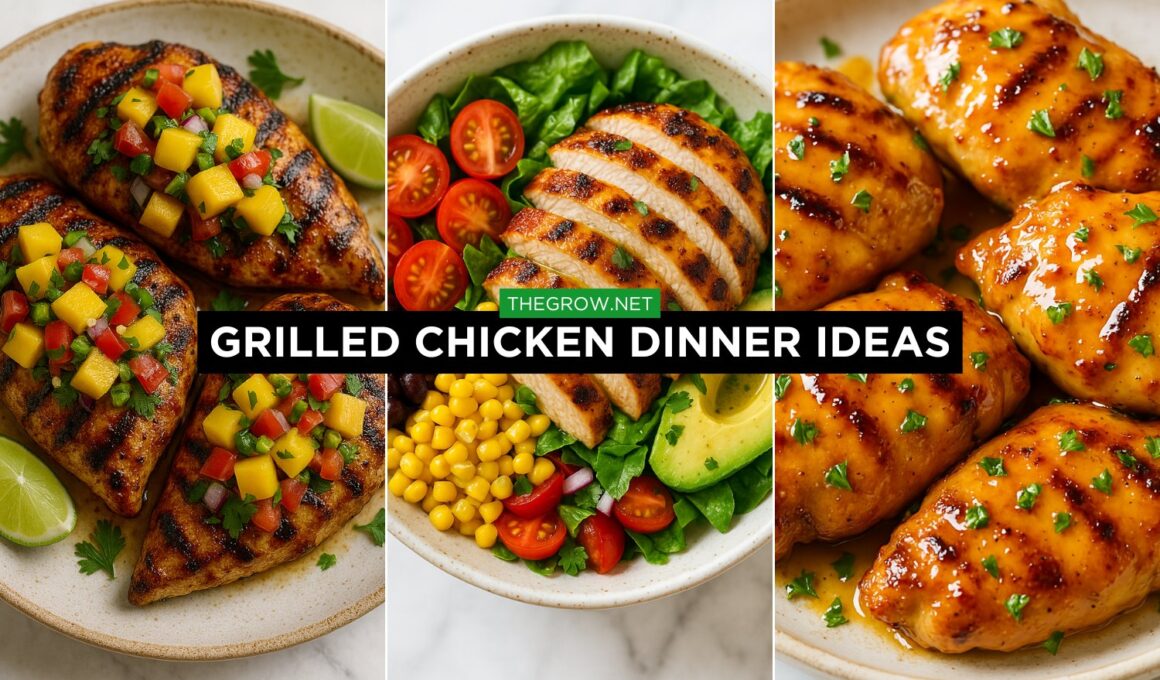 Grilled chicken dinner ideas