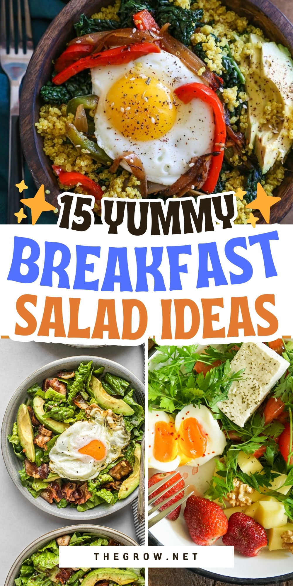 Healthy Breakfast Salad Recipes-PIN