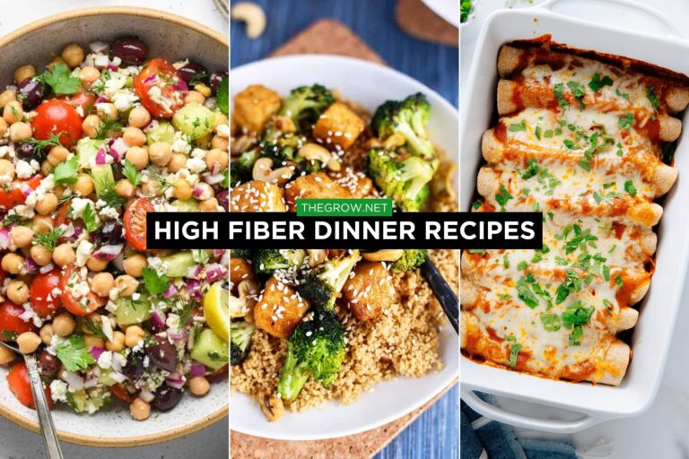 High Fiber Dinner Recipes