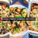 High Fiber Dinner Recipes