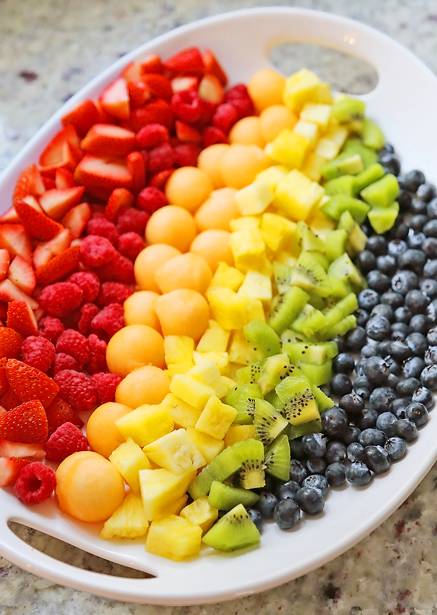  Rainbow Fruit Salad