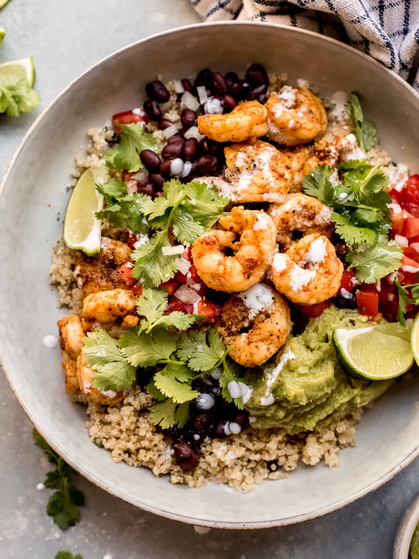 Shrimp and Quinoa Bowl