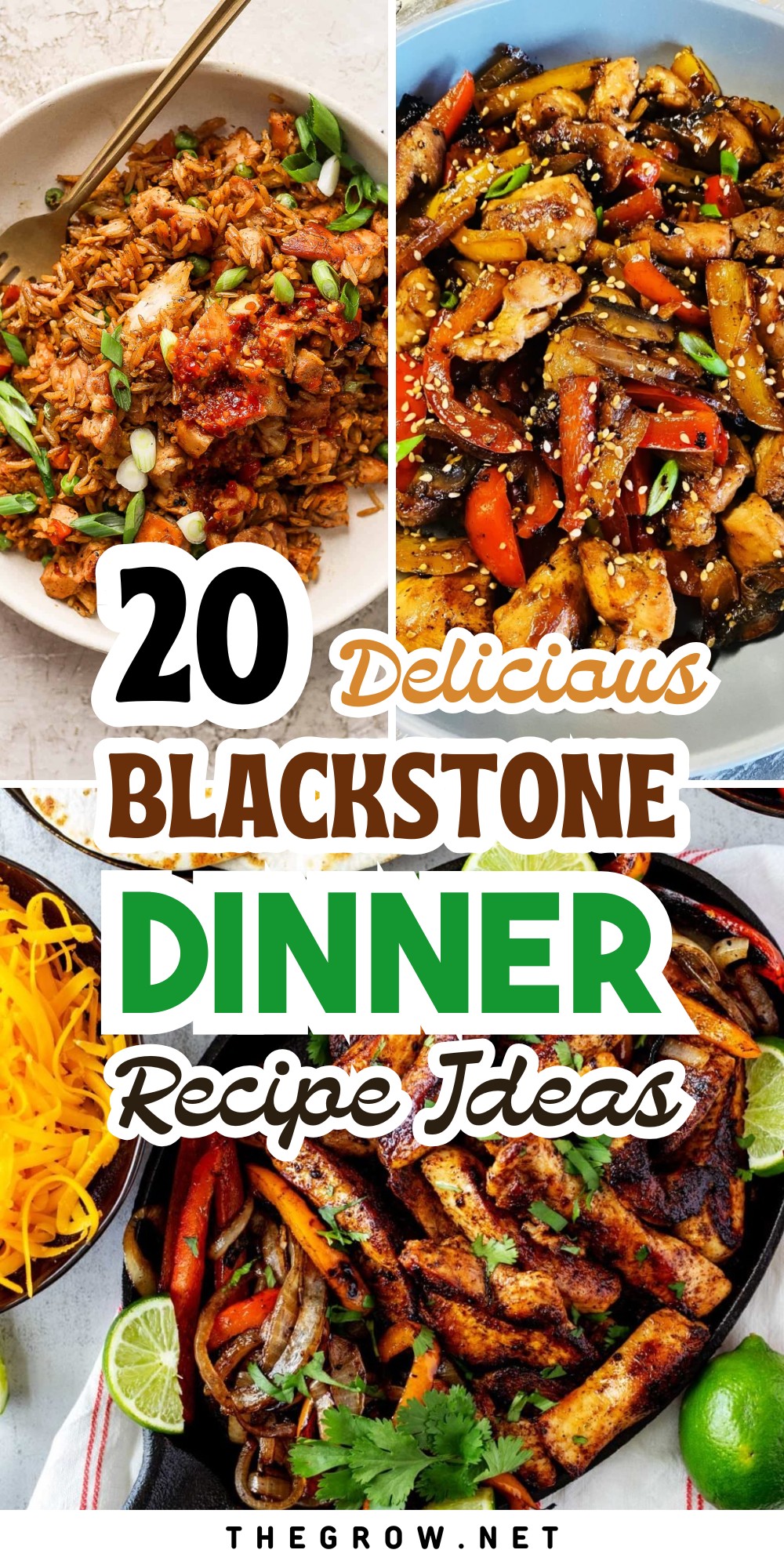 Tasty Blackstone Dinner Recipe Ideas-pin