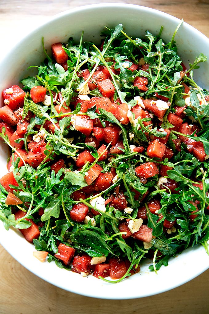 Watermelon Mint Salad