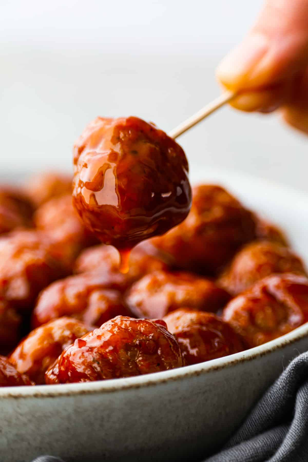 Meatballs in BBQ Sauce